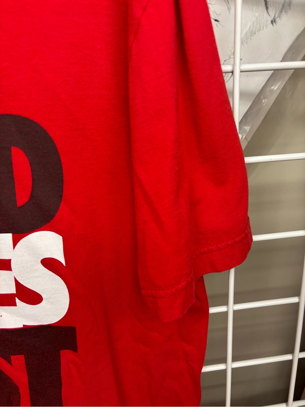 Nike Vintage Graphic T “GOOD HATES BEST” size Medium Cotton Short Sleeve Crewnec - Picture 6 of 9
